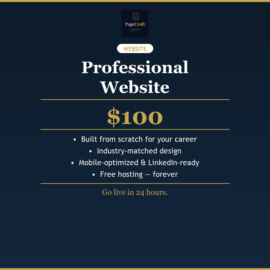 Professional Website