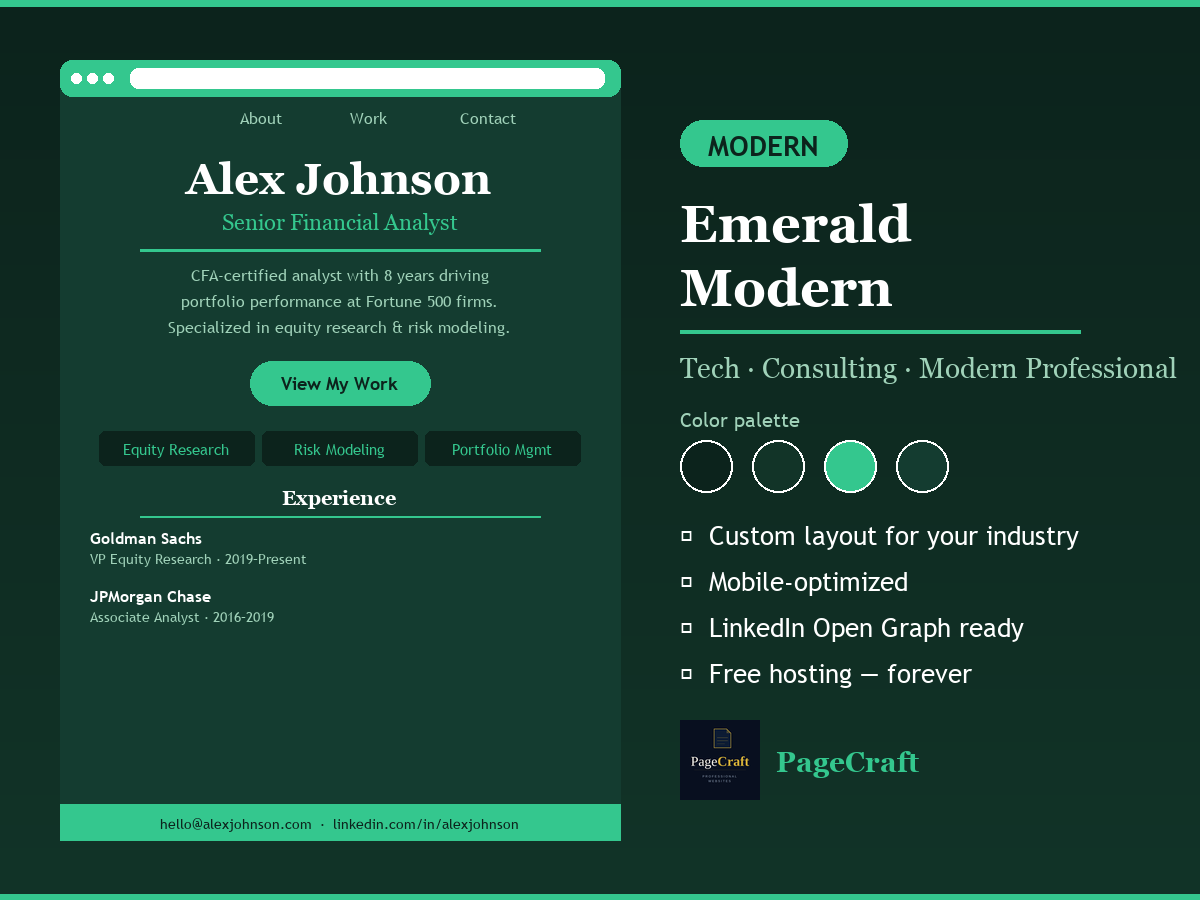 Website + Resume Enhancement