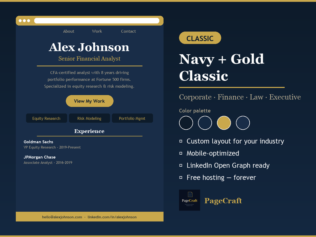 Website + Resume Enhancement