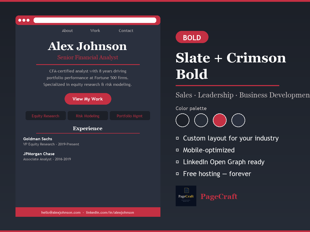 Website + Resume Enhancement